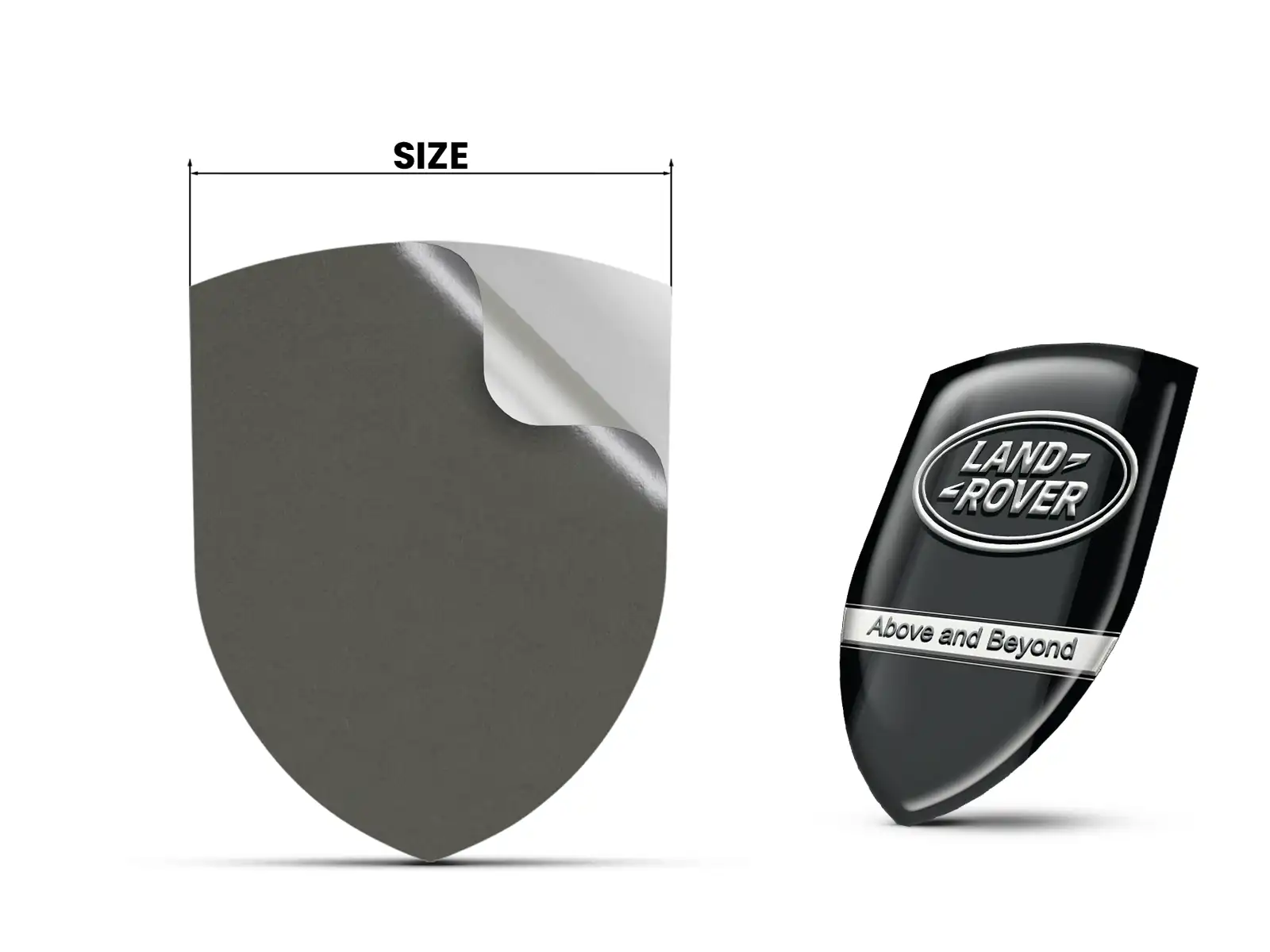 Land Rover Logosticker Personalisierbar Limitiert Edition